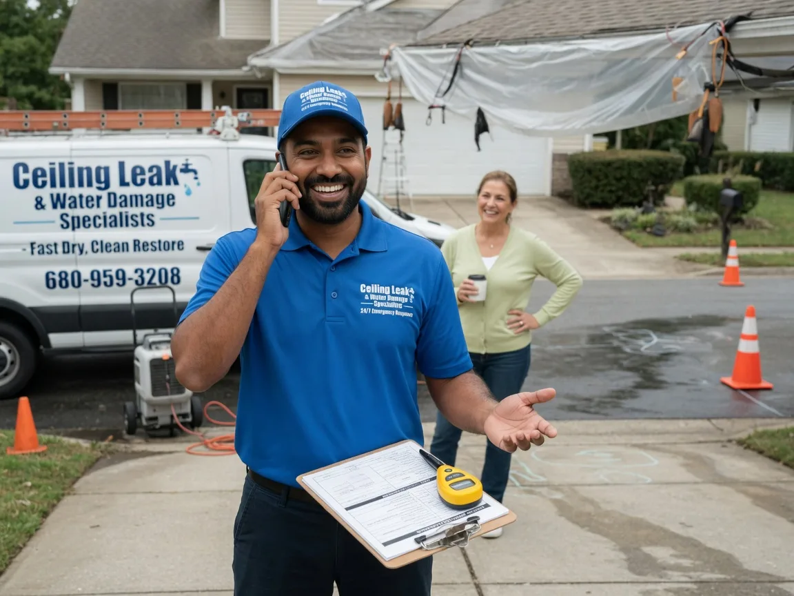 Ceiling Leak Cleanup Head Waters, VA FAQs